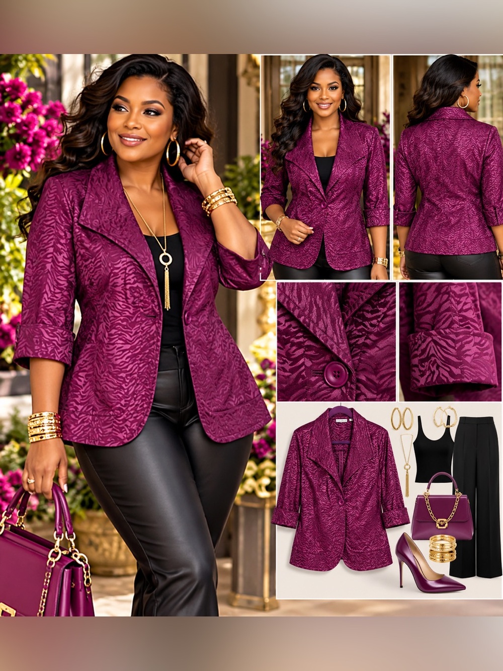 Women's Purple Jacket